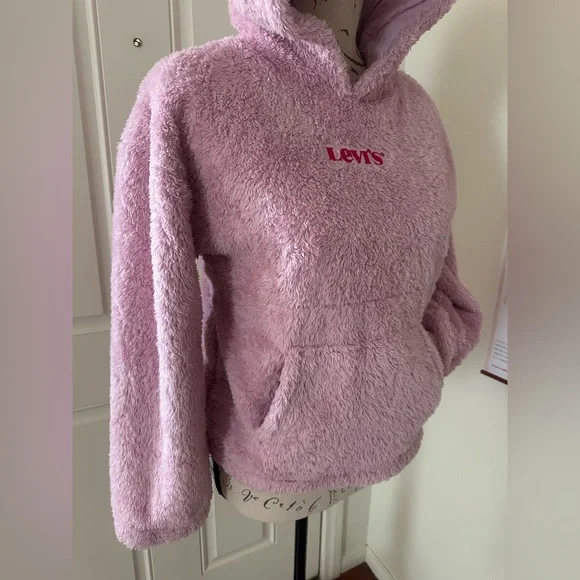 Levi's sherpa hoodie for kids - Picture 2 of 6